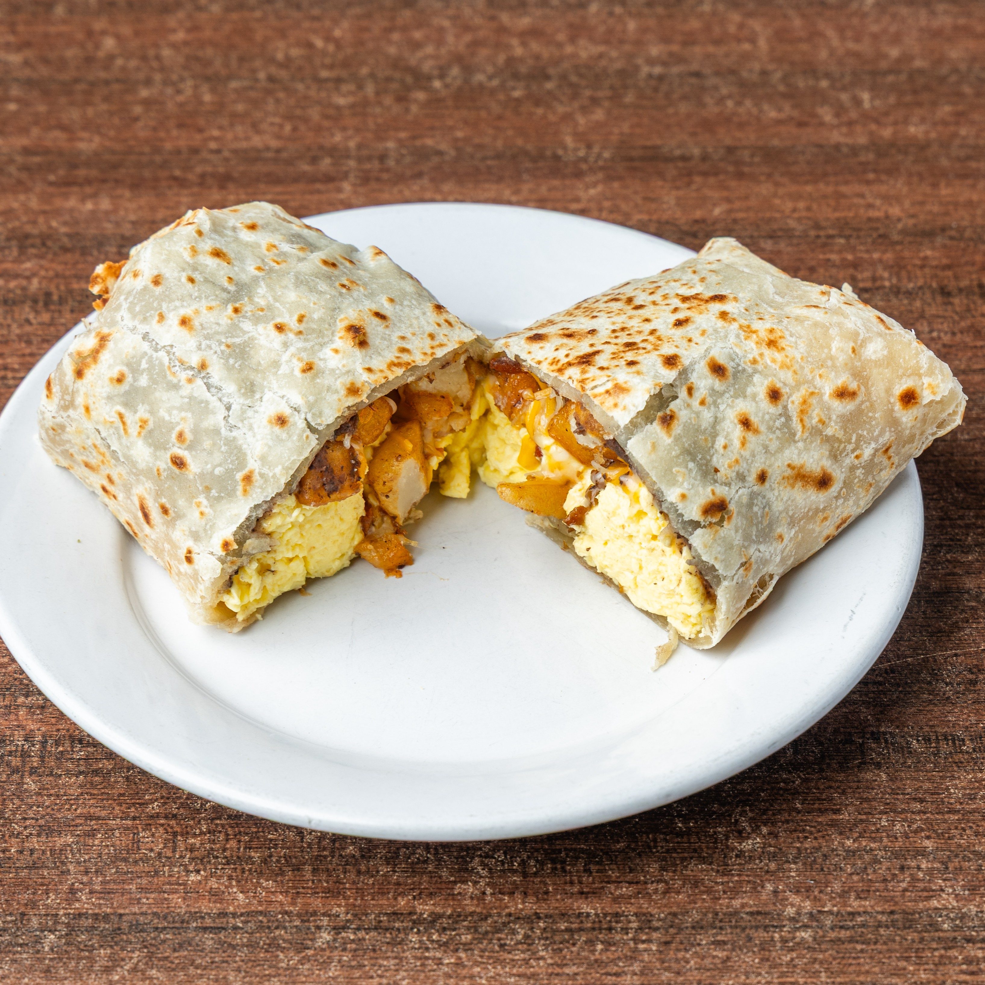 Classic Breakfast Burrito.