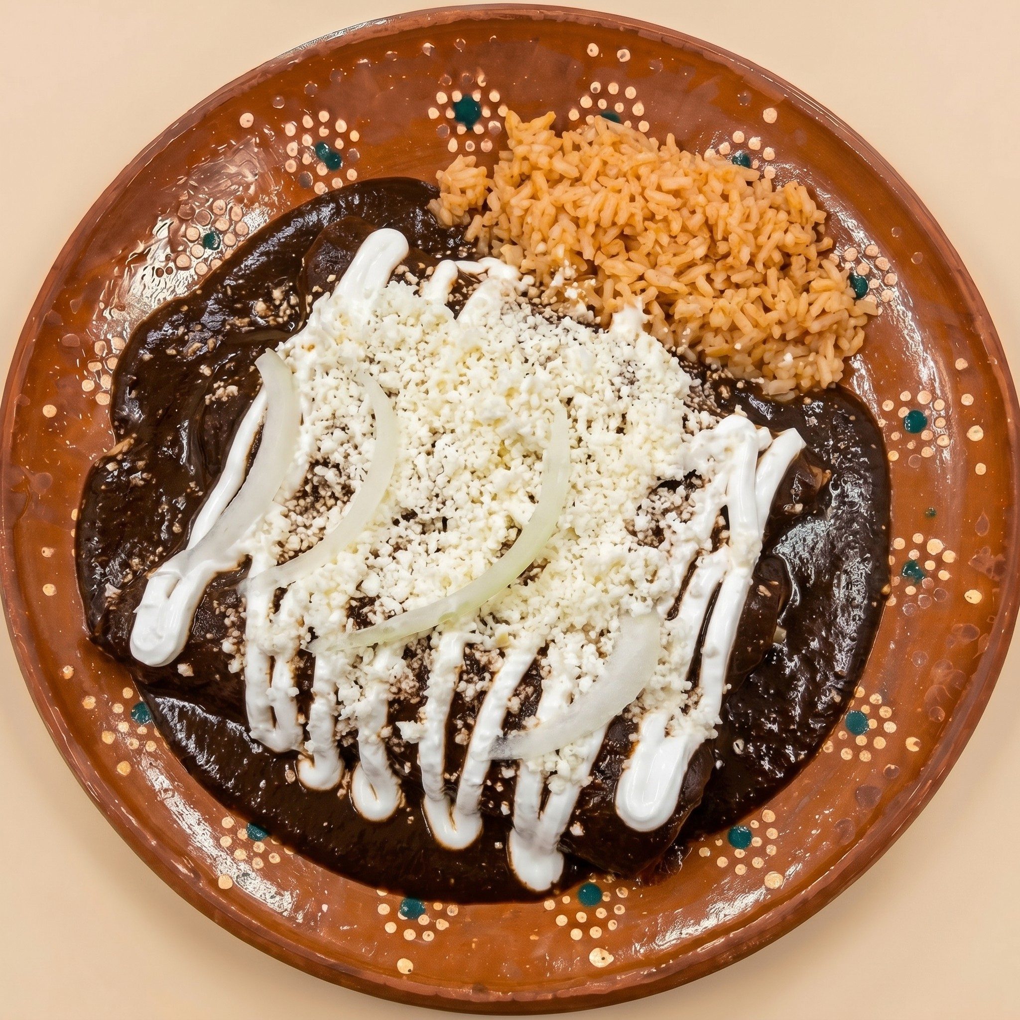 Enmoladas.