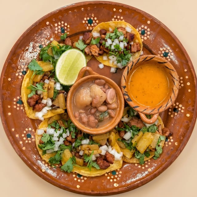 Tacos Al Pastor.